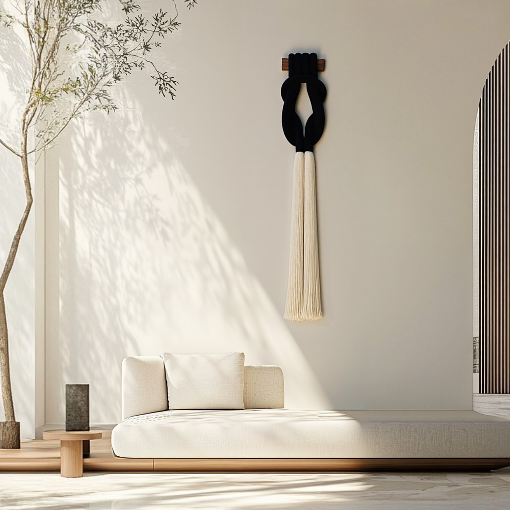 Sustainable Living Walla Walla - # Seni Dinding Makrame Tali Kapas
