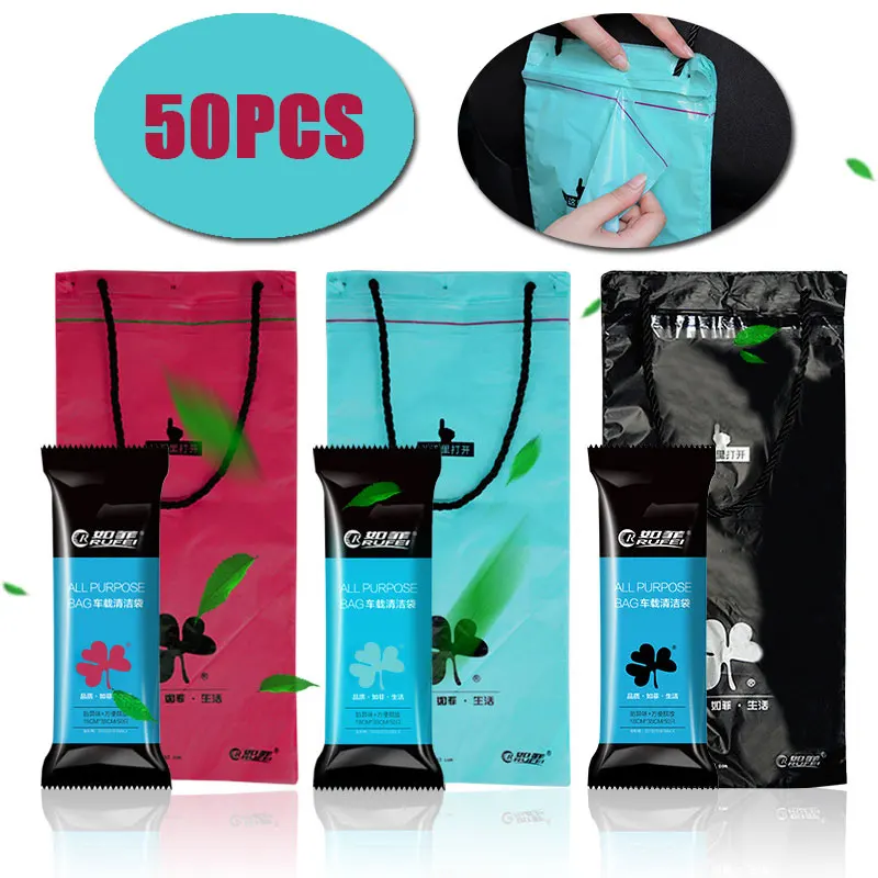 Biodegradable Bin Liner - 50 buah tas sampah sekali pakai