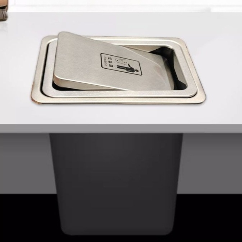 Tempat Sampah Rumah Tangga Mej - Compost Bin Countertop ulasan dan harga