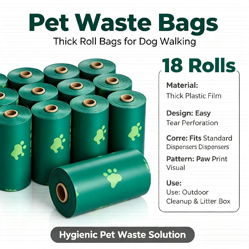 18 Gulungan Kantong Kotoran An - Biodegradable Bin Liner ulasan dan harga